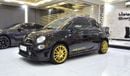 Abarth 595 EXCELLENT DEAL for our Abarth 595 Scorpioneoro ( 2022 Model ) in Black Color GCC Specs