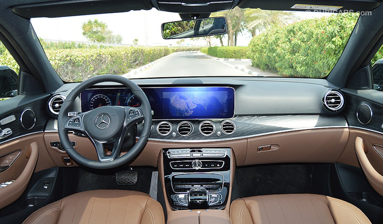 مرسيدس بنز E 250 2.0L  GCC, 0km with 2 Years Unlimited Mileage Warranty