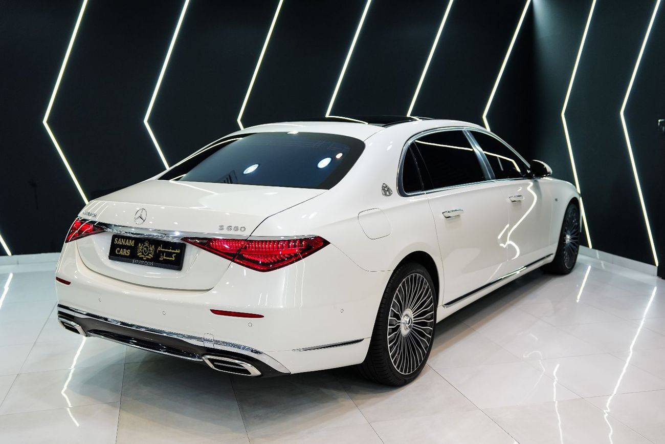 Mercedes Maybach S680 Maybach Maybach Rear Executive Package, Burmester 4D Audio, Gargash Warranty + Service!!