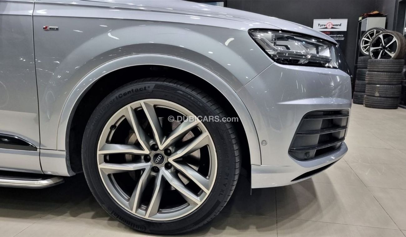 Audi Q7 45 TFSI quattro S-Line AUDI Q7 S LINE 2017 WITH FSH IN PERFECT CONDITION AND SERVICE CONTRACT TILL 2