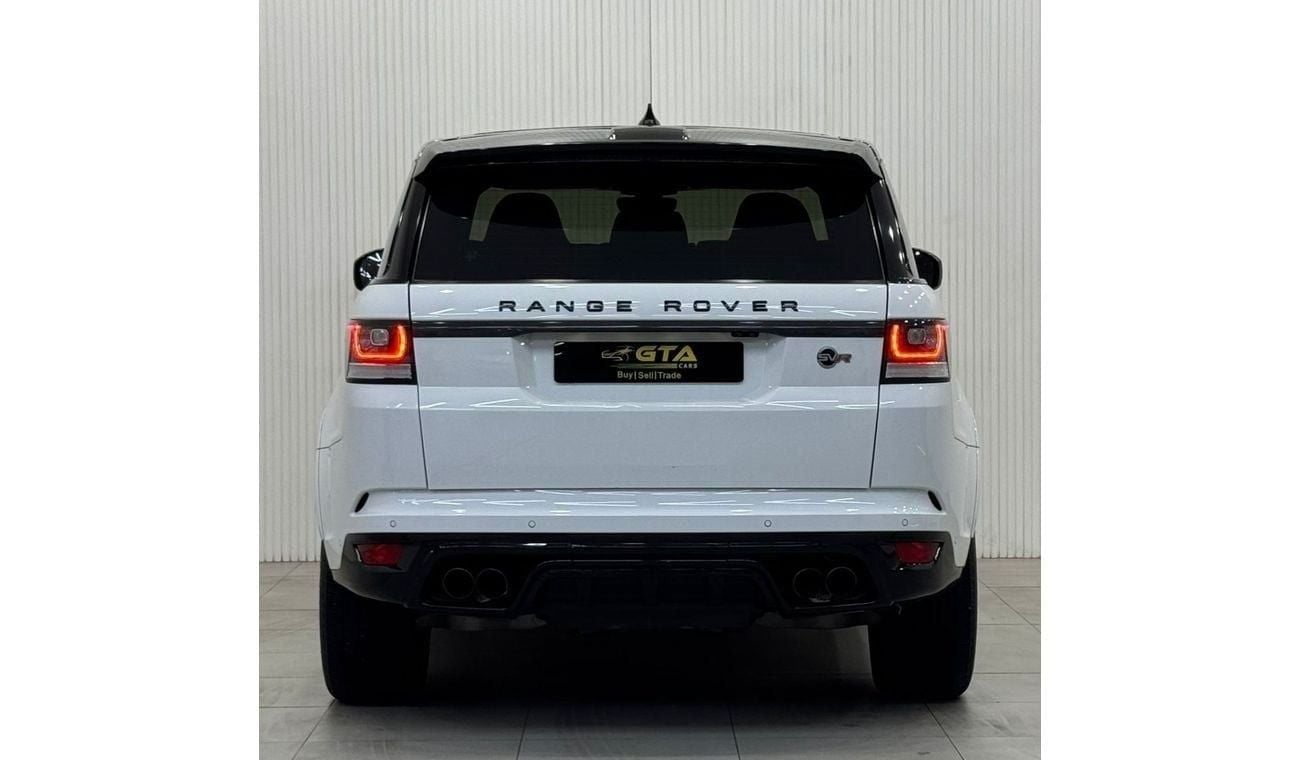 Land Rover Range Rover Sport SVR 5.0L (575 HP) 4WD 2017 Range Rover Sport SVR, Service History, Carbon Fiber Package, G