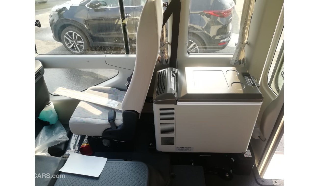 Toyota Coaster 4.2L DIESEL 2019 FULL OPTION 22 SEAT+FRIDGE FOR EXPORT ONLY