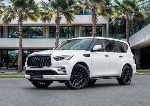 Infiniti QX80 black edition Qx80 Black Edition | 3,428 P.M | 0% Downpayment | Agency Maintained