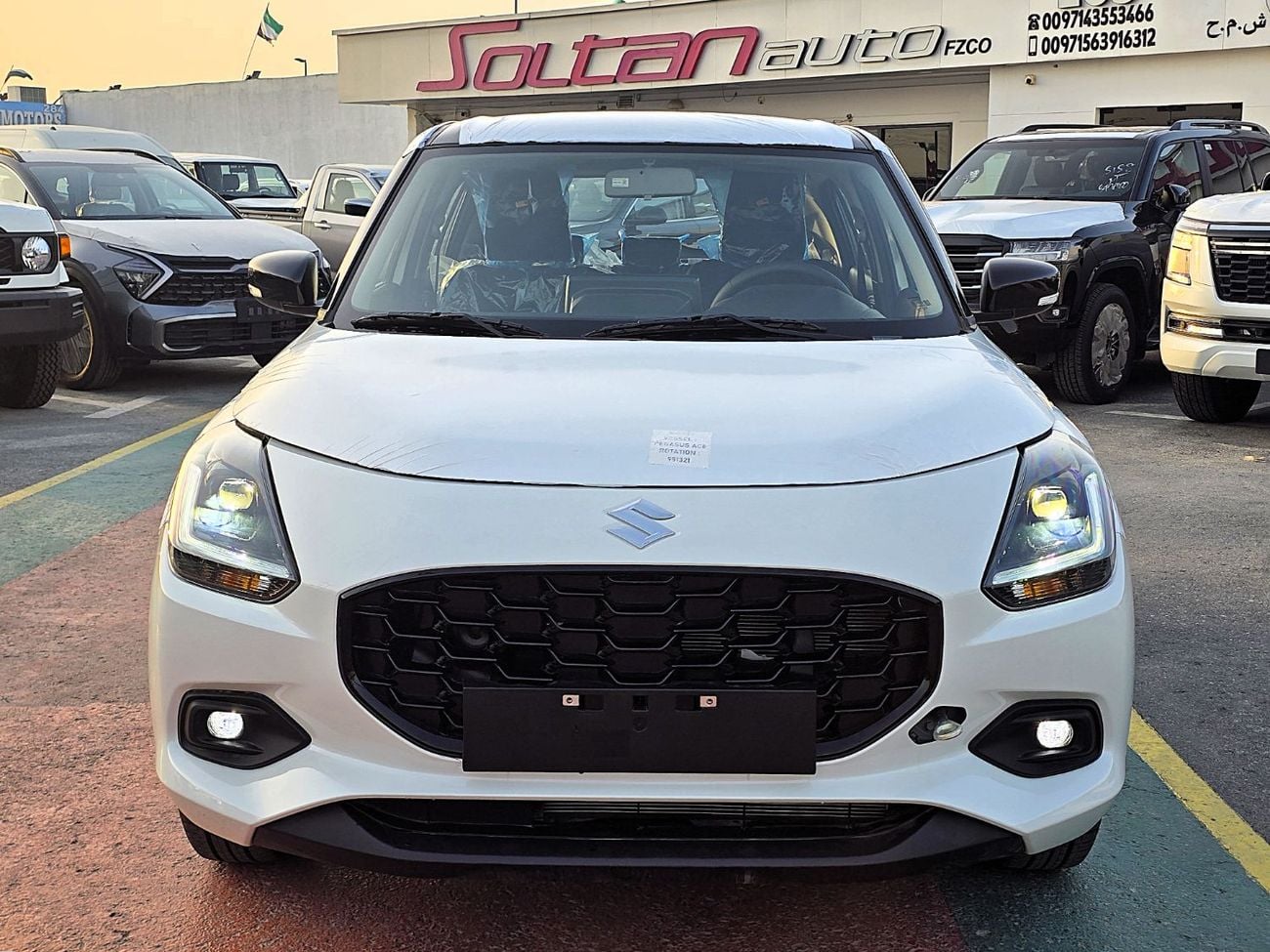 Suzuki Swift Suzuki Swift GLX 1.2L Two Tone White color with black roof  2026 model