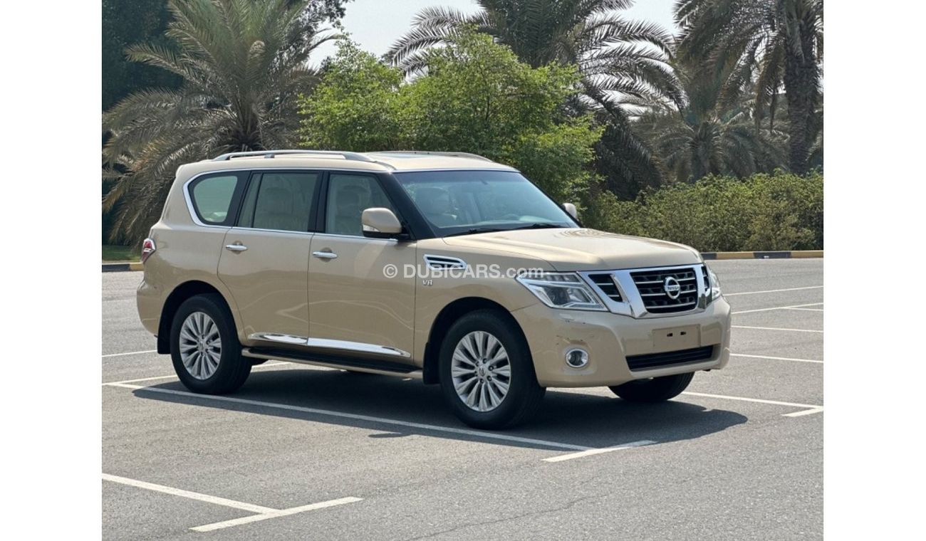 نيسان باترول LE تيتانيوم موديل 2017 خليجي حاله ممتازه جدا من الداخل والخارج فل مواصفات كراسي جلد  وكاميرا خلفيه و