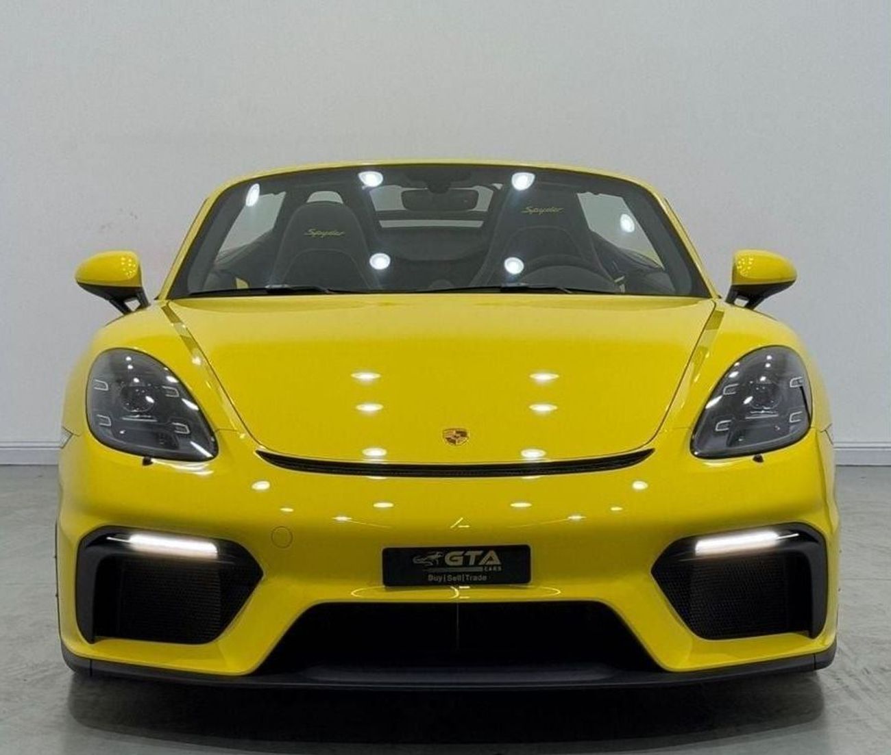 Porsche 718 Spyder RS 2023 Porsche 718 Spyder Cabriolet, March 28 Porsche Warranty, Full Porsche Service History, GCC