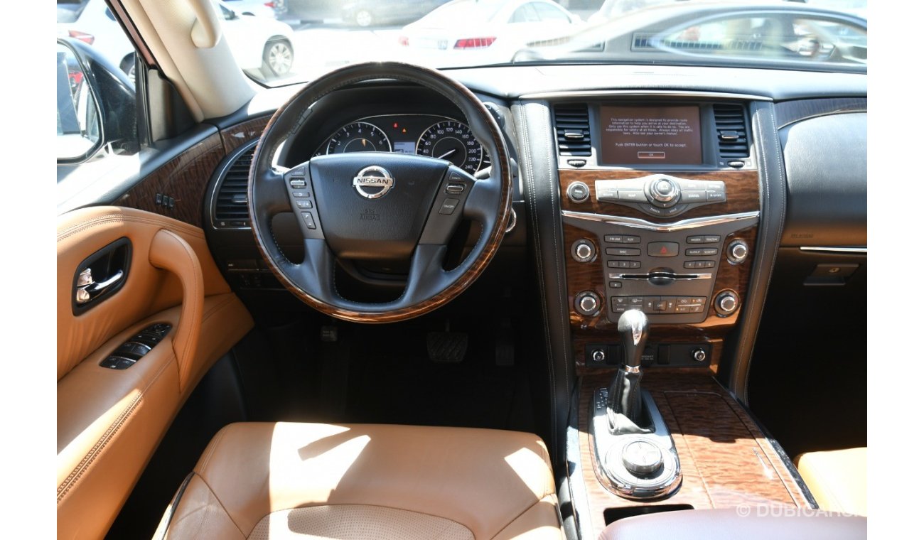 Nissan Patrol Platinum V8 Very Clean GCC 2015