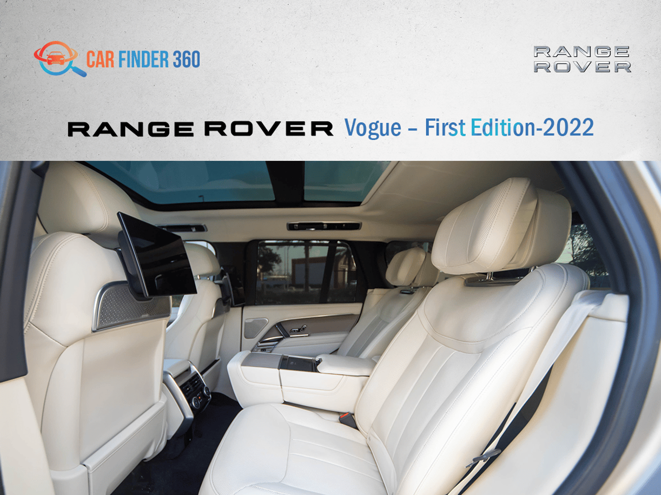 Land Rover Range Rover 2022 Range Rover Vogue First Edition in German specification