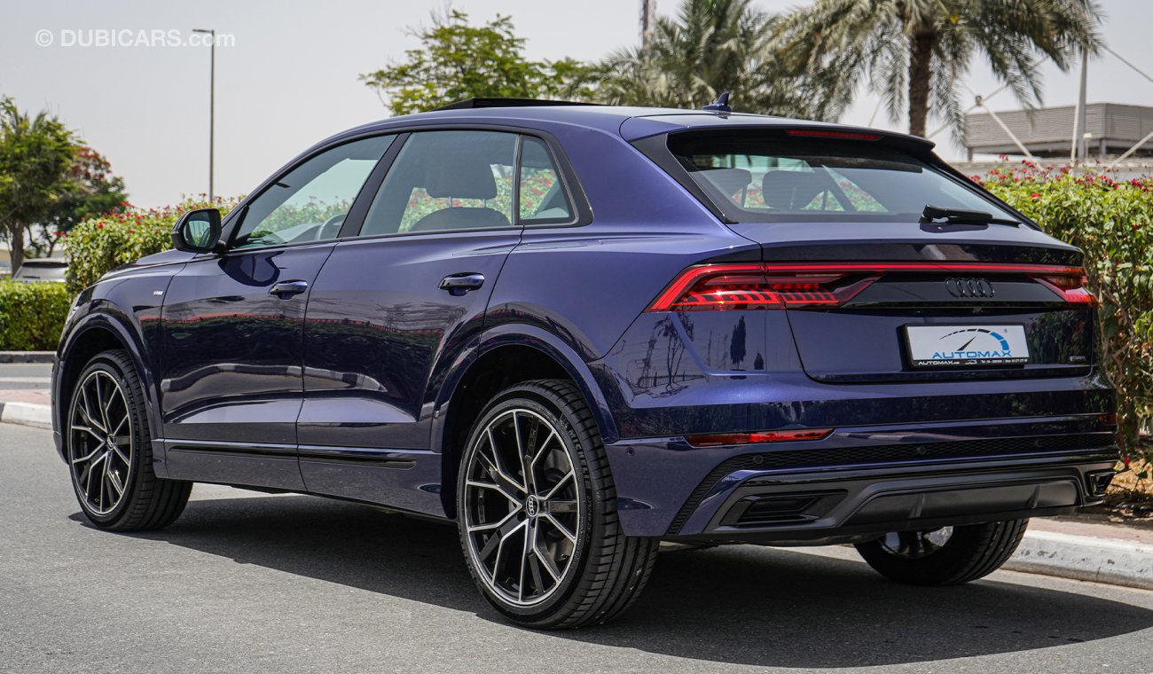 أودي Q8 3.0L V6 Quattro 55-TFSI S-Line , خليجية 2022 , 0 كم , مع ضمان 3 سنوات أو 100 كم