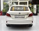 MG 6 LUXURY EXCELLENT DEAL for our MG 6 ( 2022 Model ) in White Color GCC Specs