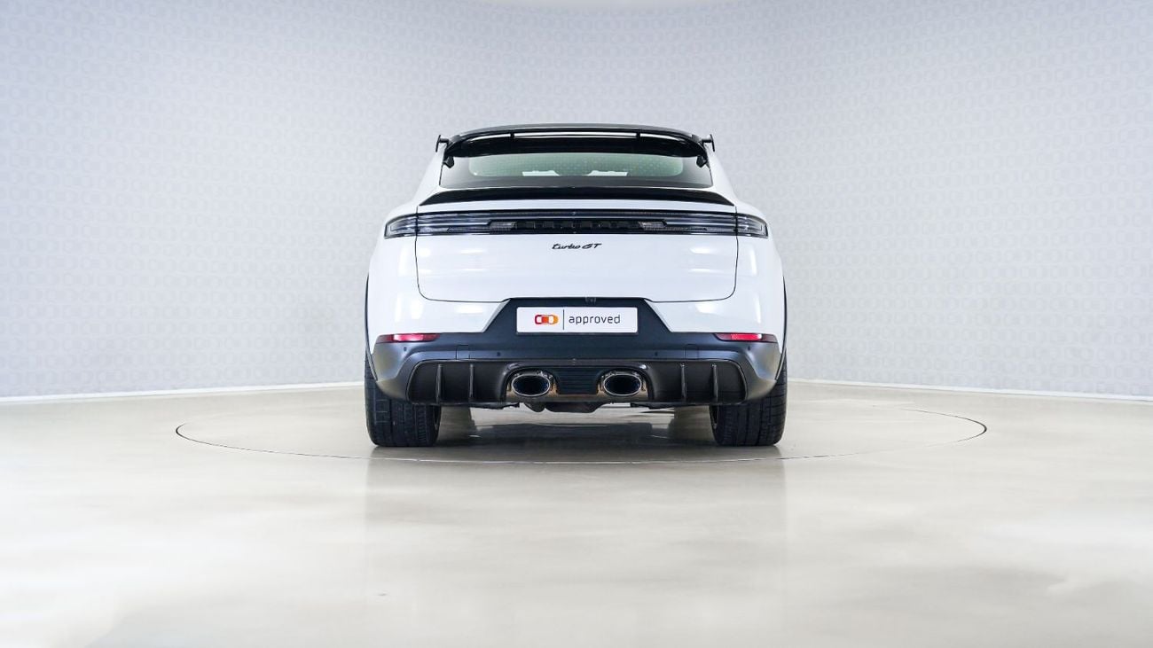 بورش كايان Cayenne Turbo GT | AED 11,220 PM | Warranty  February 2026 | GCC