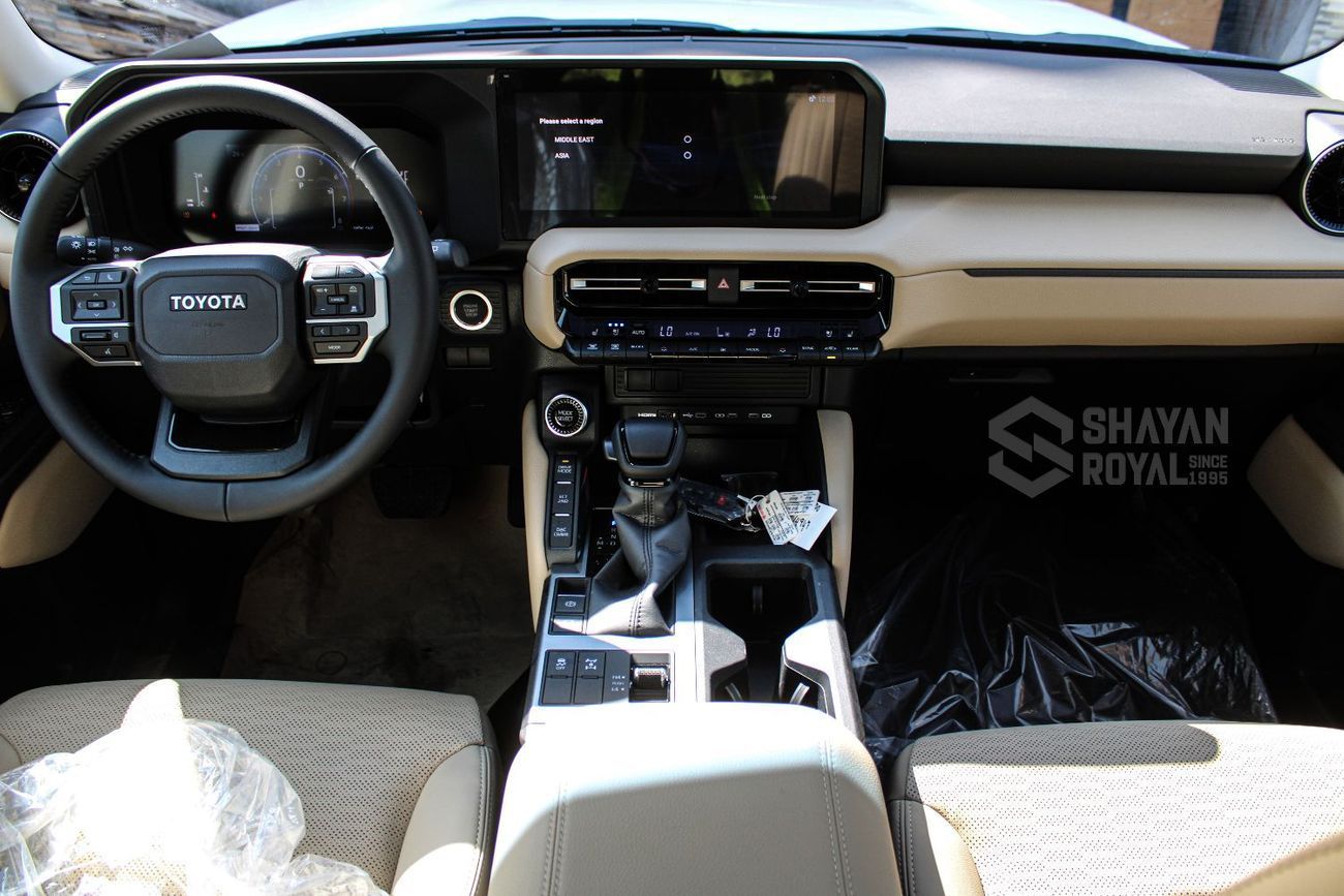 تويوتا برادو LHD 2.4L PETROL ALL ROUNDER FULL OPTION 4WD AT 7-SEATS | RADAR | 2025MY