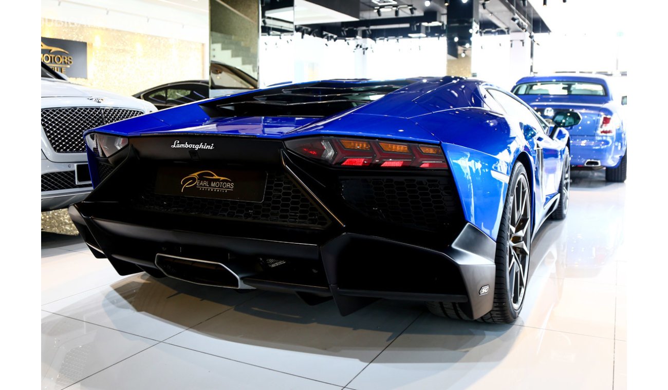 Lamborghini Aventador Sport Coupe 6.5L V12 2014 - 1 of 100 Lamborghini, 50th Anniversary Edition / Only 2400KM Mileage