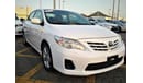 Toyota Corolla 2013 WHITE GCC NO ACCIDENT PERFECT