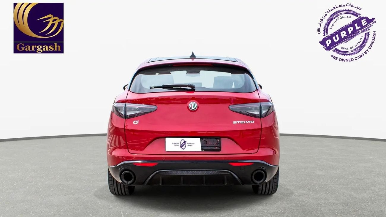 Alfa Romeo Stelvio VELOCE 2,605 / Month | | Veloce MCA | | Gargash Warranty and Service