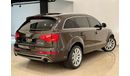 Audi Q7 2015 Audi Q7 40TFSI Quattro Supercharged, Service History, Warranty, GCC