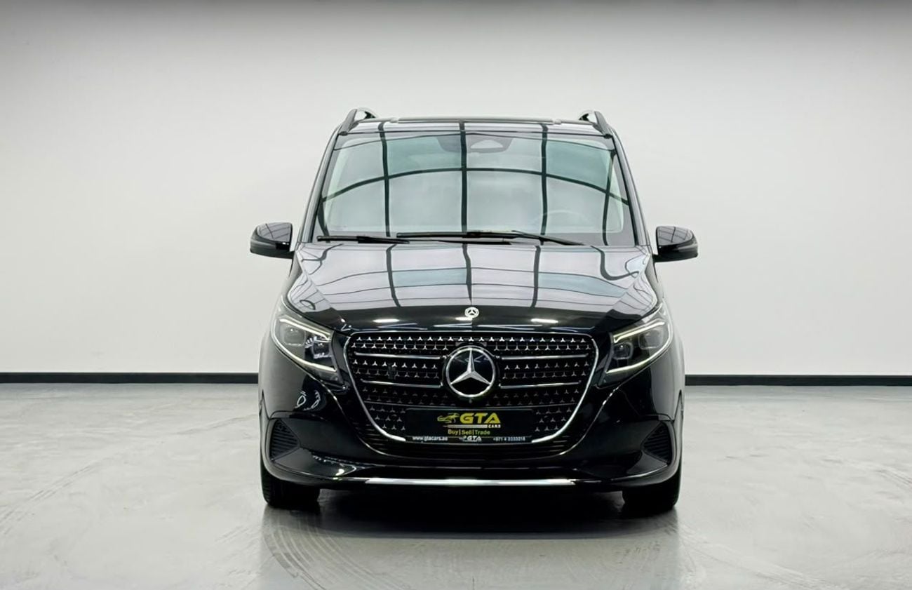 مرسيدس بنز V 300 أفانتجارد مرسيدس بنز V300 موديل 2025، ضمان مرسيدس بنز لمدة 3 سنوات + باقة خدمة، سجل صيانة كامل لدى مرسيدس بنز،
