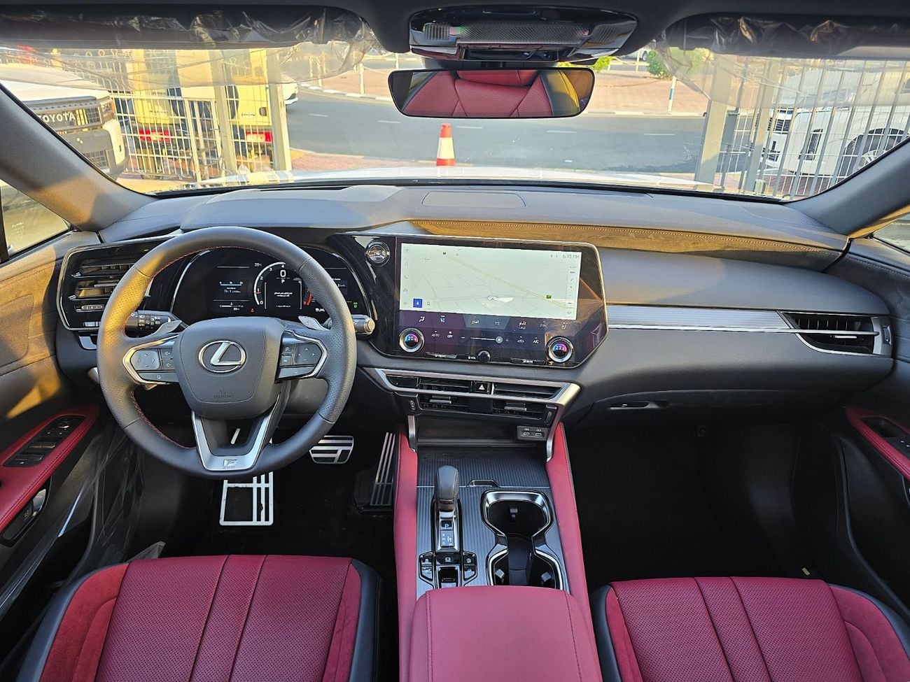 Lexus RX350 LEXUS RX350 F-SPORT  2.4l A/T AWD SUV Black Color Inside Red  2026 Model