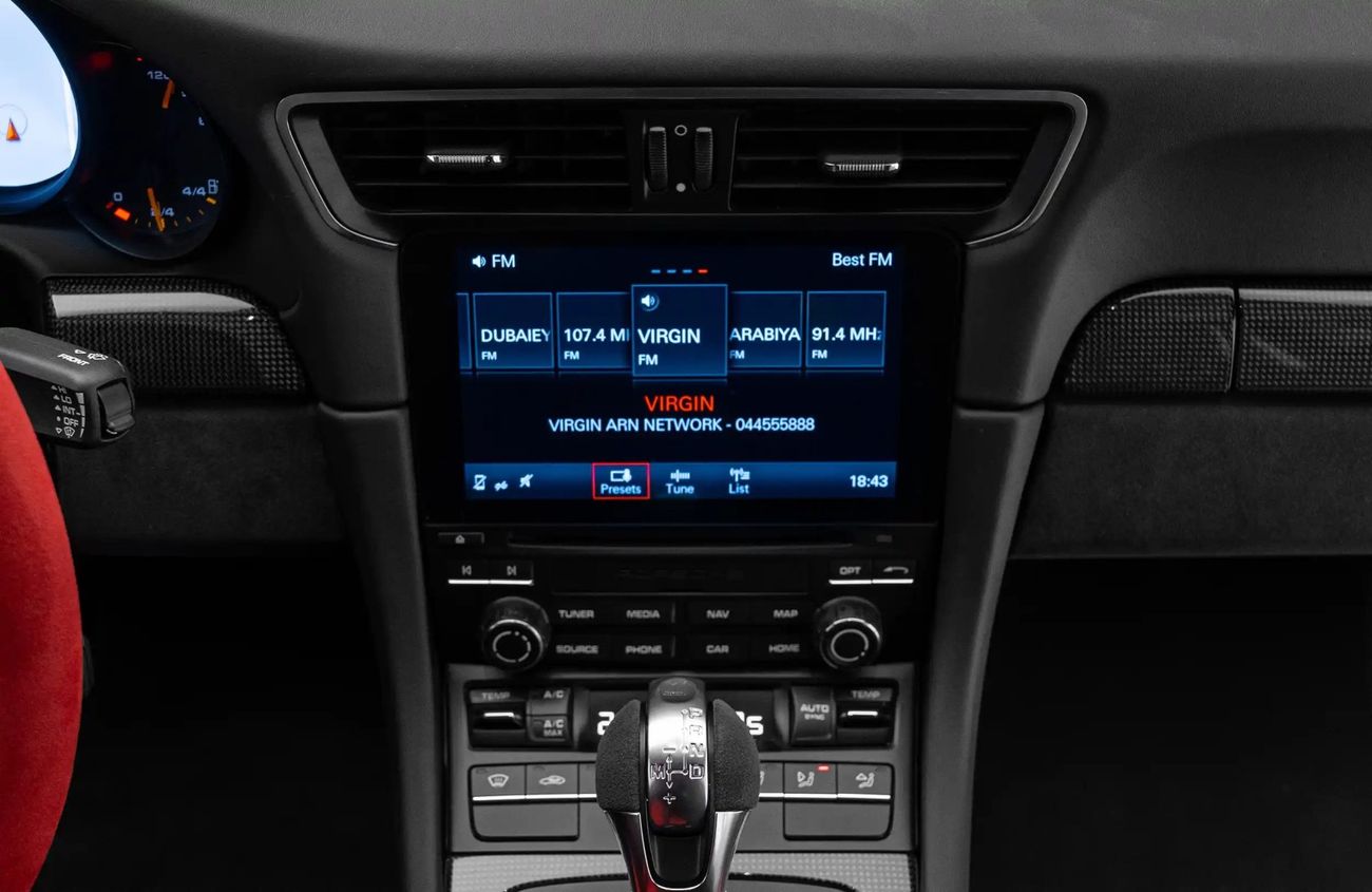 بورش 911 3.8L F6 Twin-Turbocharged Engine