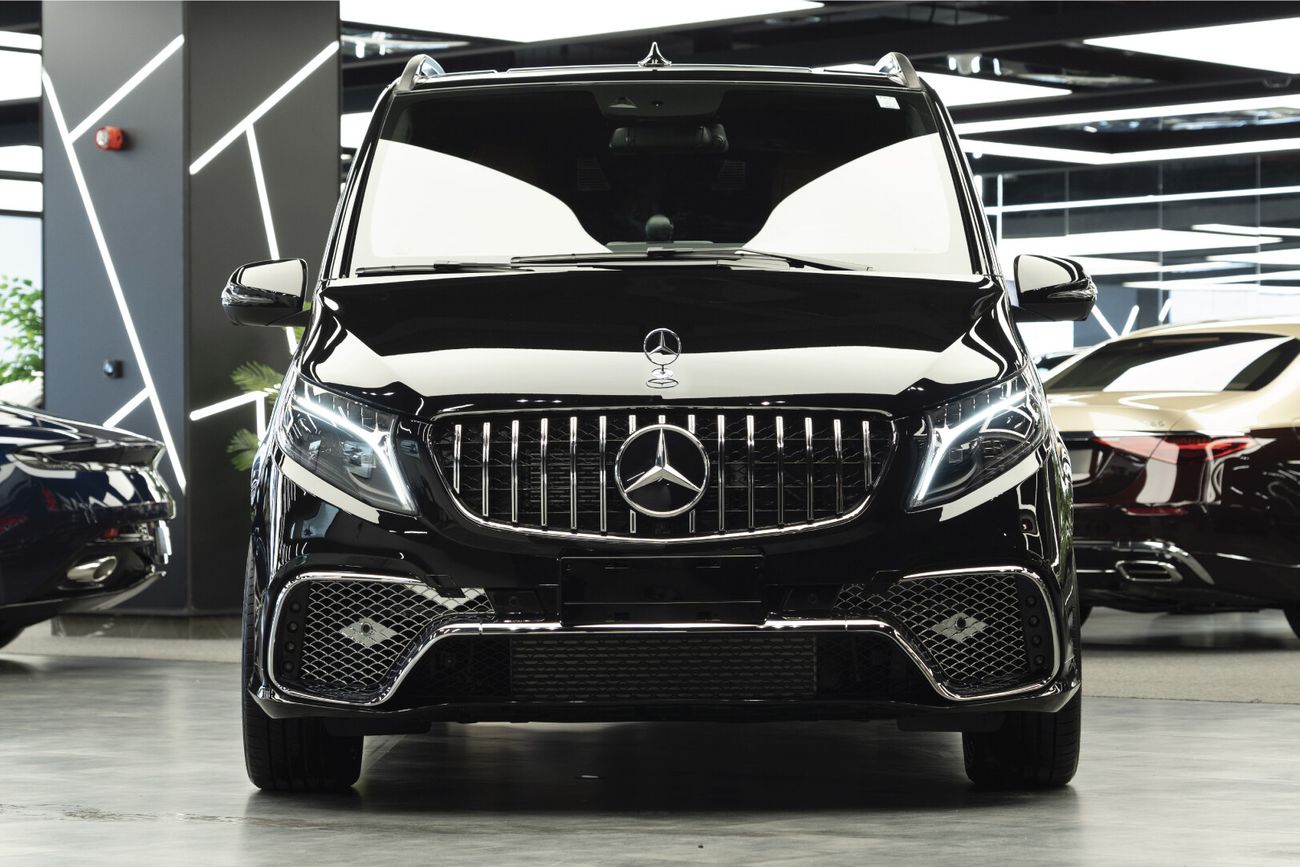 Mercedes-Benz V 250 2024 VVIP MERCEDES GCC V250 with VB Air Suspension and Extra AC- 2 Years Warranty by VLINE Design