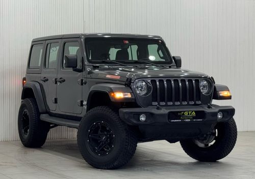 Jeep Wrangler Unlimited Sport 3.6L A/T 2018 Jeep Wrangler Unlimited Jeepers Edition, One Year Warranty, Full Servi