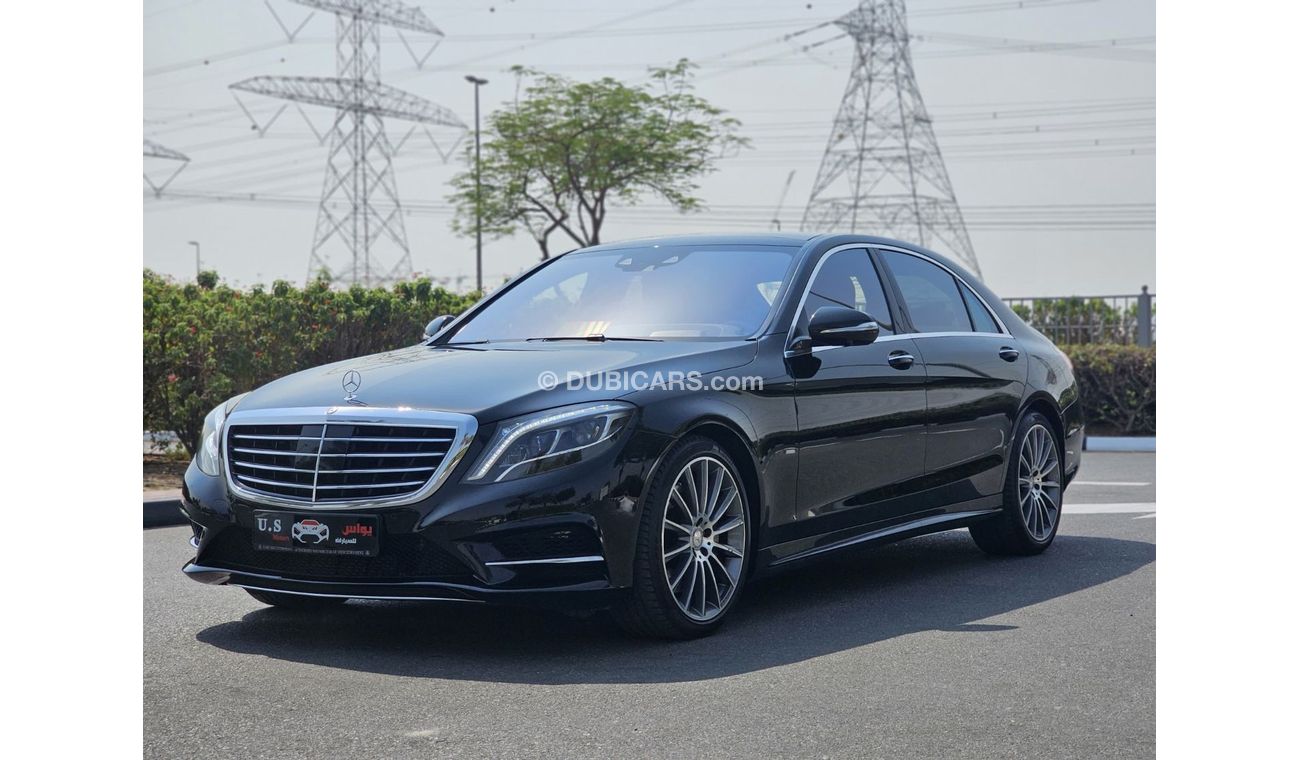 Mercedes-Benz S 500 MERCEDES S500 AMG FULL OPTION 6 BUTTONS 2015 GCC SINGLE OWNER LOW MILEAGE IN MINT CONDITION