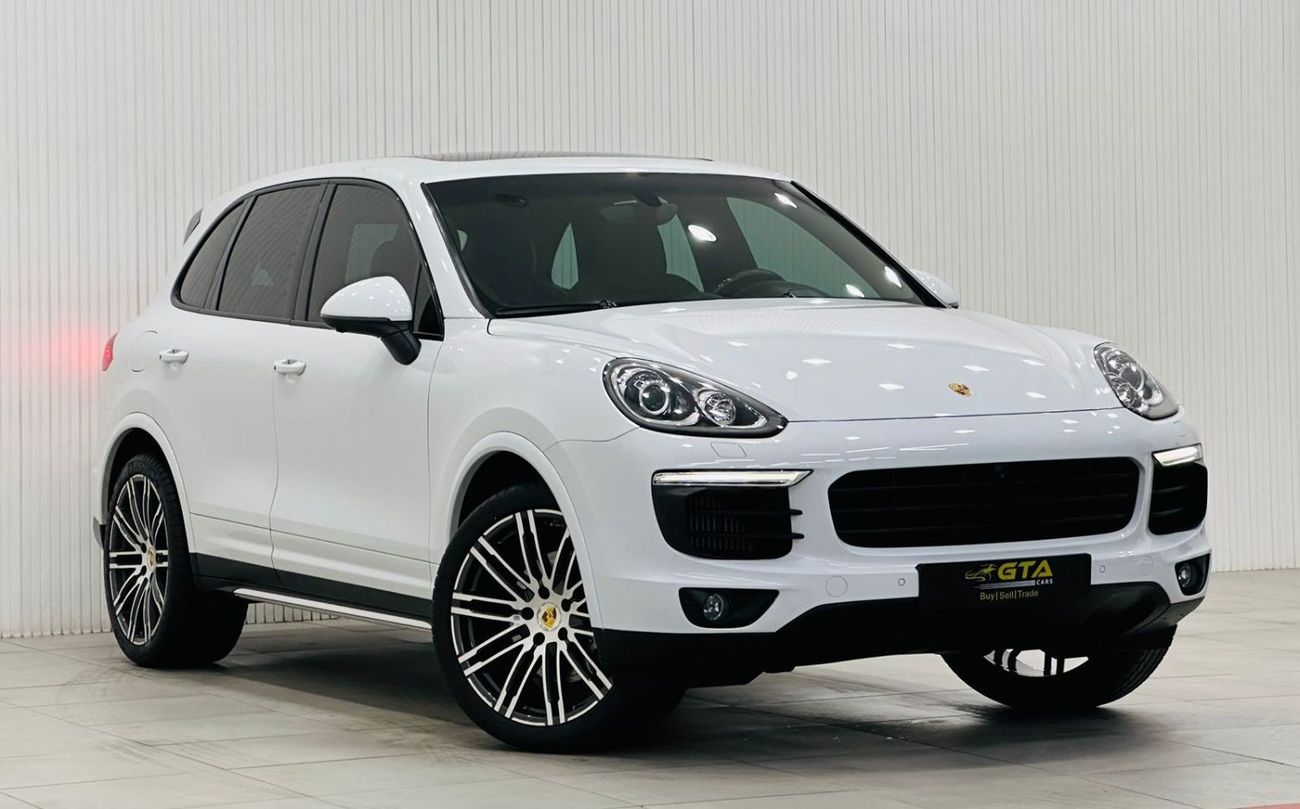 Porsche Cayenne 2017 Porsche Cayenne S Platinum Edition, Warranty, Full Options, Very Low Kms, GCC