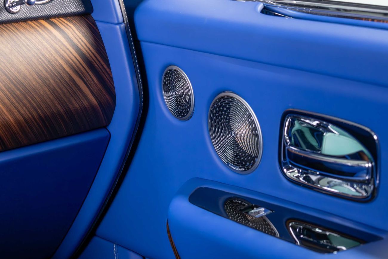 رولز رويس كولينان GCC-VIP Seats-Cobalt Blue Interior-24 Inch Mansory Rims-Blue Calipers