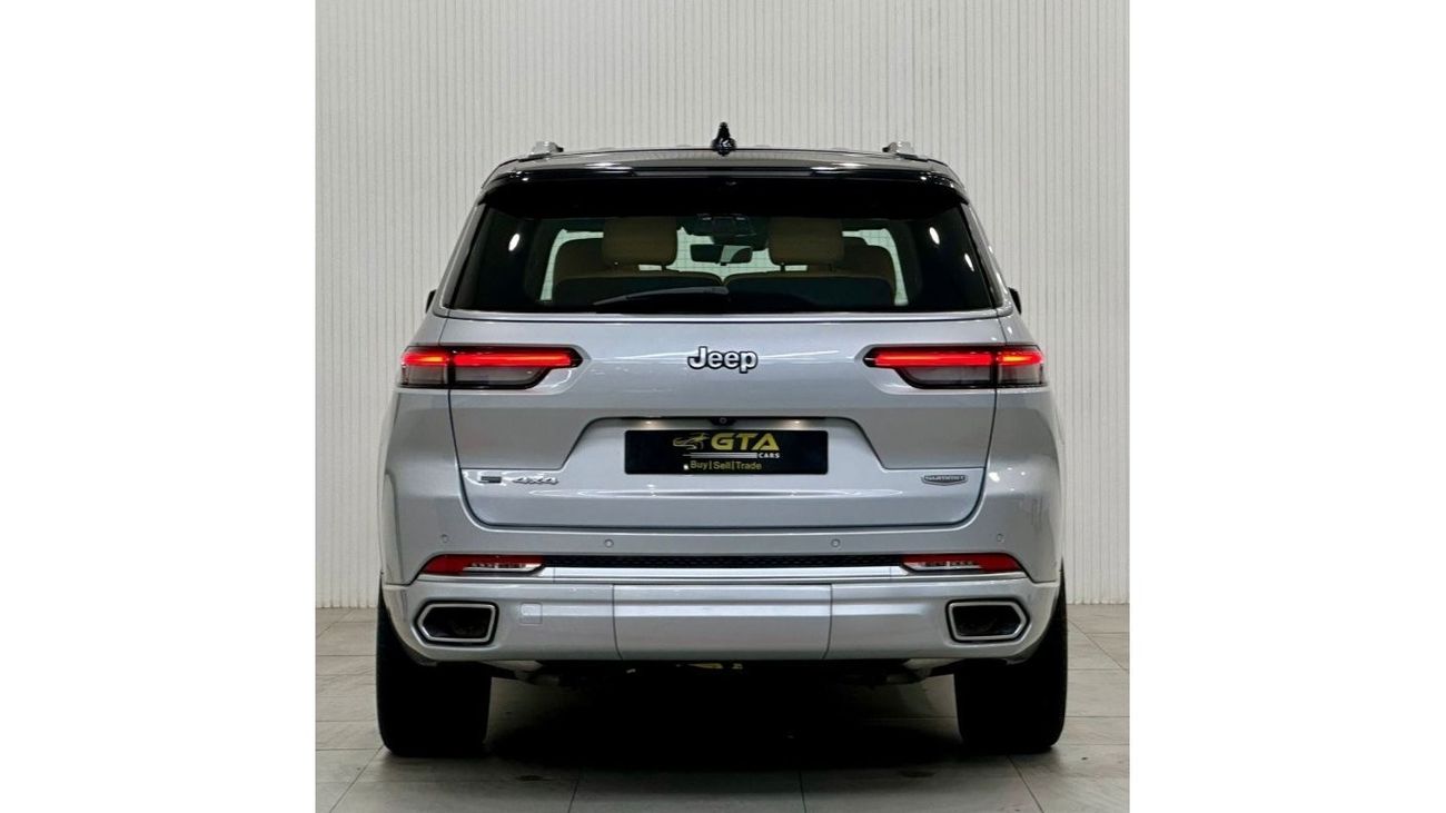 Jeep Grand Cherokee 2021 Jeep Grand Cherokee Summit 4x4, March 2025 Al Futtaim Warranty, Full Service History, GCC