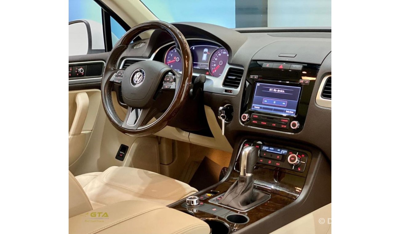 فولكس واجن طوارق 2015 Volkswagen Touareg SEL, Warranty, Full Service History, GCC