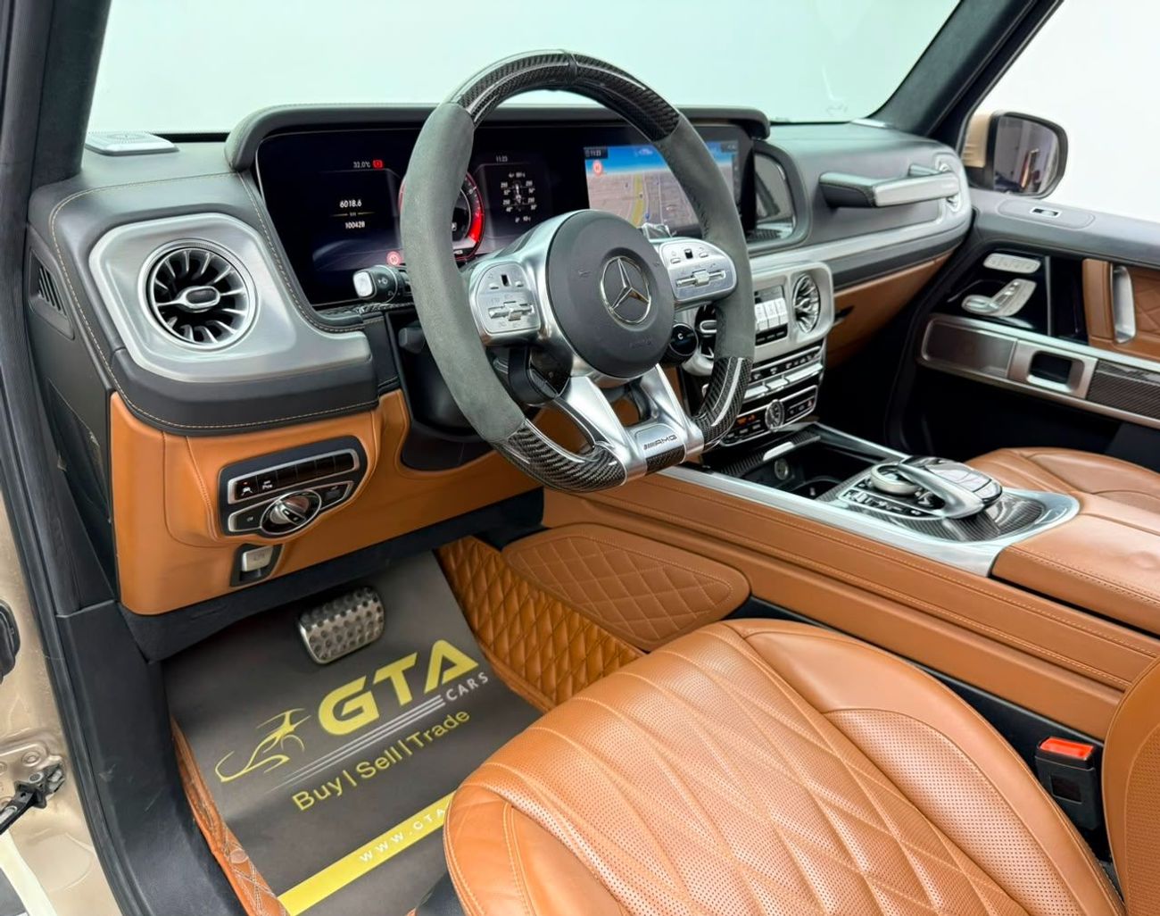 Mercedes Benz G63 AMG STD 2020 Mercedes G63 AMG, Auto Guard Warranty, Full Mercedes Service History, GCC Specs.