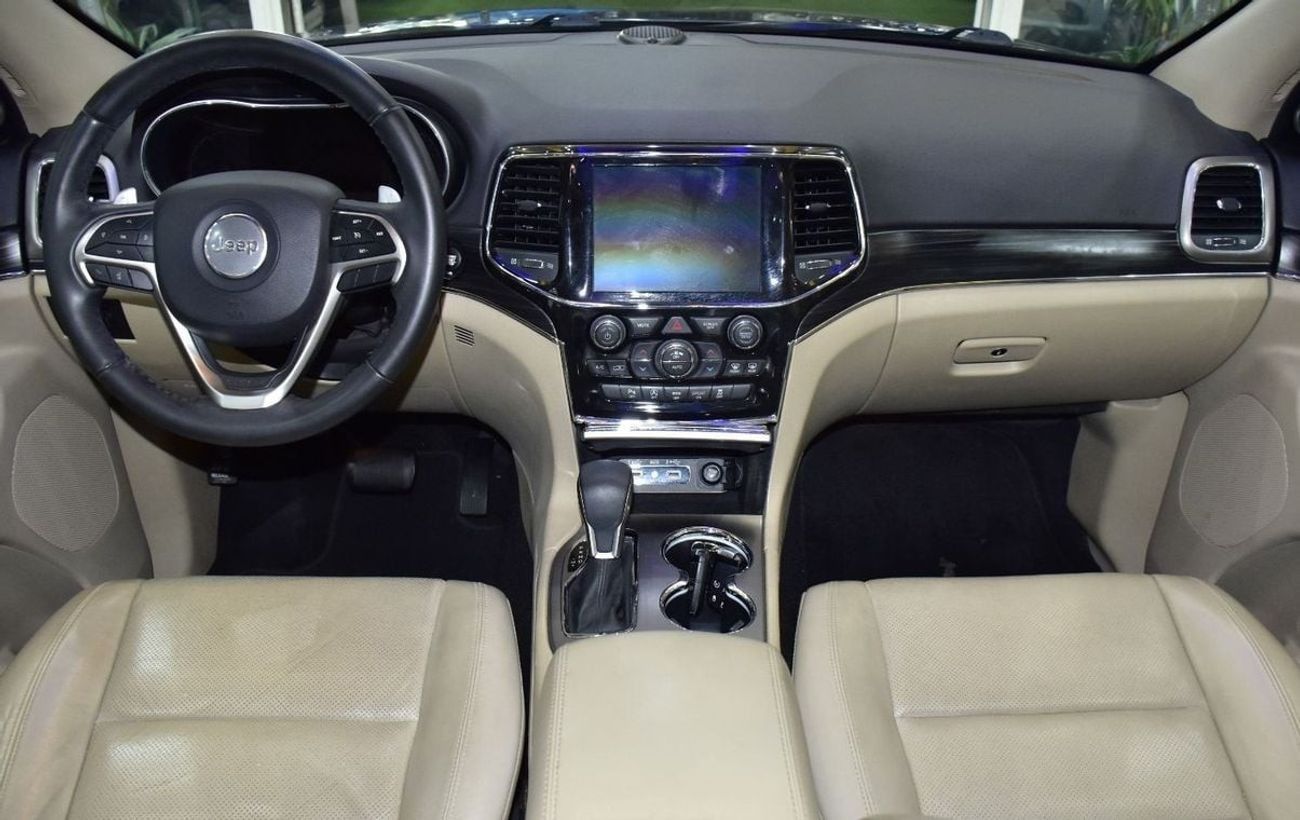 Jeep Grand Cherokee EXCELLENT DEAL for our Jeep Grand Cherokee 4x4 Limited ( 2019 Model ) in Grey Color GCC Specs