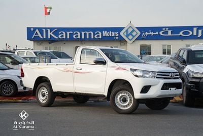 تويوتا هيلوكس 2.7L - Sigle Cabin - 4x4 Drive -  Manual Transmission - GCC Specs - Zero KM