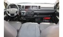 Toyota Hiace HI ROOF 15 SEATER BUS WITH GCC SPECS 2018
