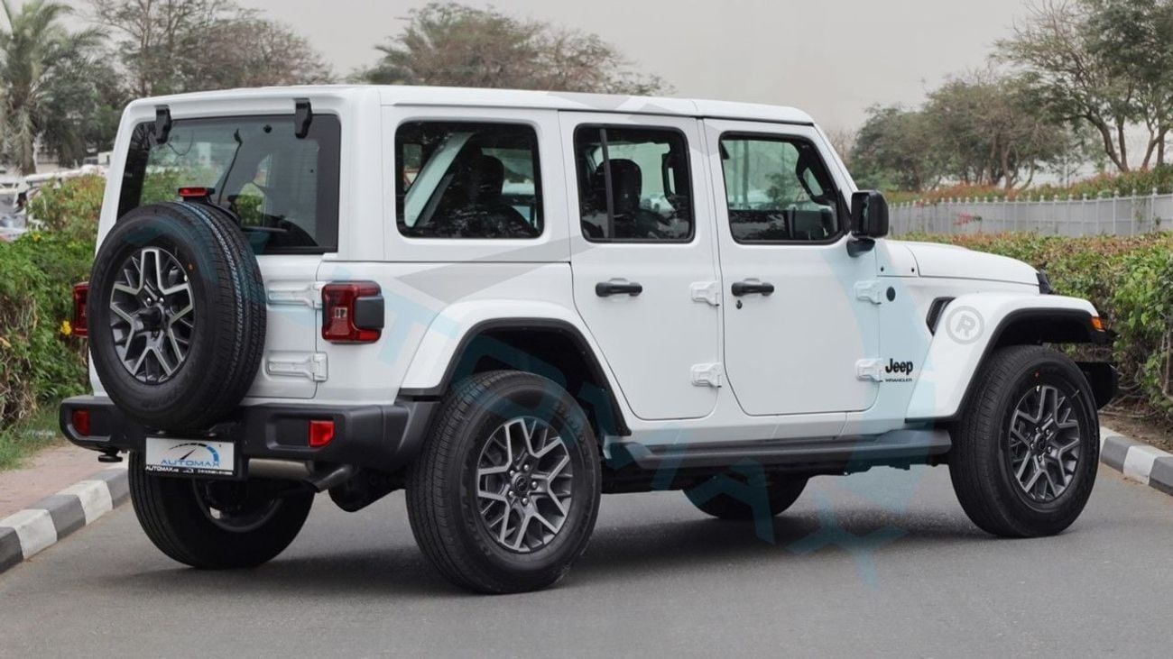 جيب رانجلر Unlimited Sahara Turbo 2025 GCC 0Km With 3 Years Warranty Or 60,000 Km @Official Dealer