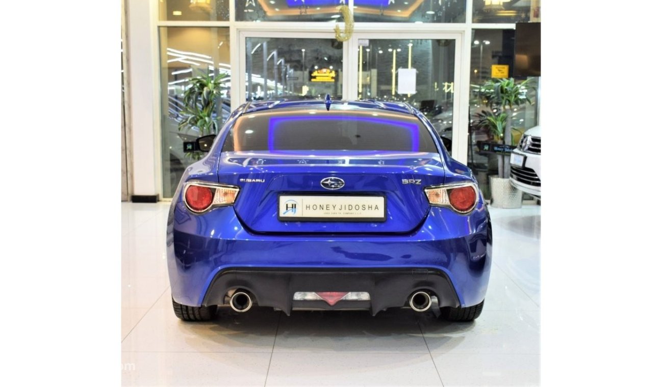 سوبارو BRZ AED 1,135 Per Month / 0% D.P | Subaru BRZ 2016 Model!! in Blue Color! GCC Specs