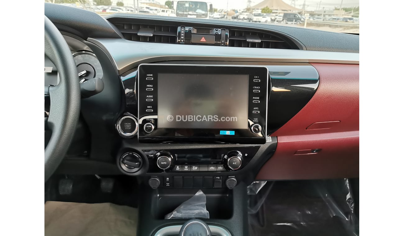 Toyota Hilux 2.4L,DIESEL,4WD,DOUBL/CAB,WIDE BODY,NEW SHAPE,DVD+CAMERA,PUSH BUTTON START,MT,2022MY ( FOR EXPORT)