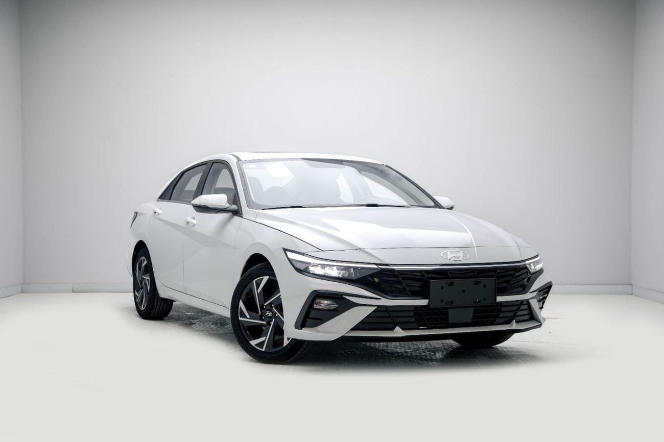 Hyundai Elantra GLX 1.5L - White Inside Black | Export Only