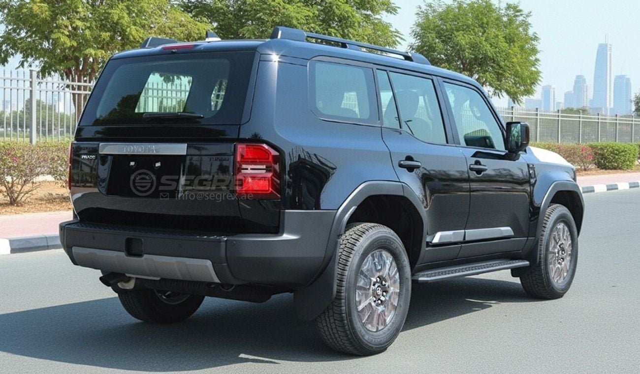 Toyota Prado - All Rounder, 2.4L Turbo Petrol 4WD 8-Speed Automatic | Only for Export