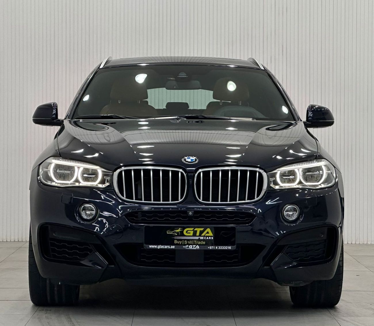 بي أم دبليو X6 50i M سبورت 2018 BMW X6 xDrive50i M-Sport, Dec 2025 BMW Service Pack, Warranty, Full BMW Service His