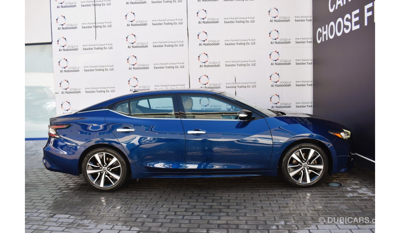 Nissan Maxima AED 1479 PM | 3.5L SV V6 GCC DEALER WARRANTY