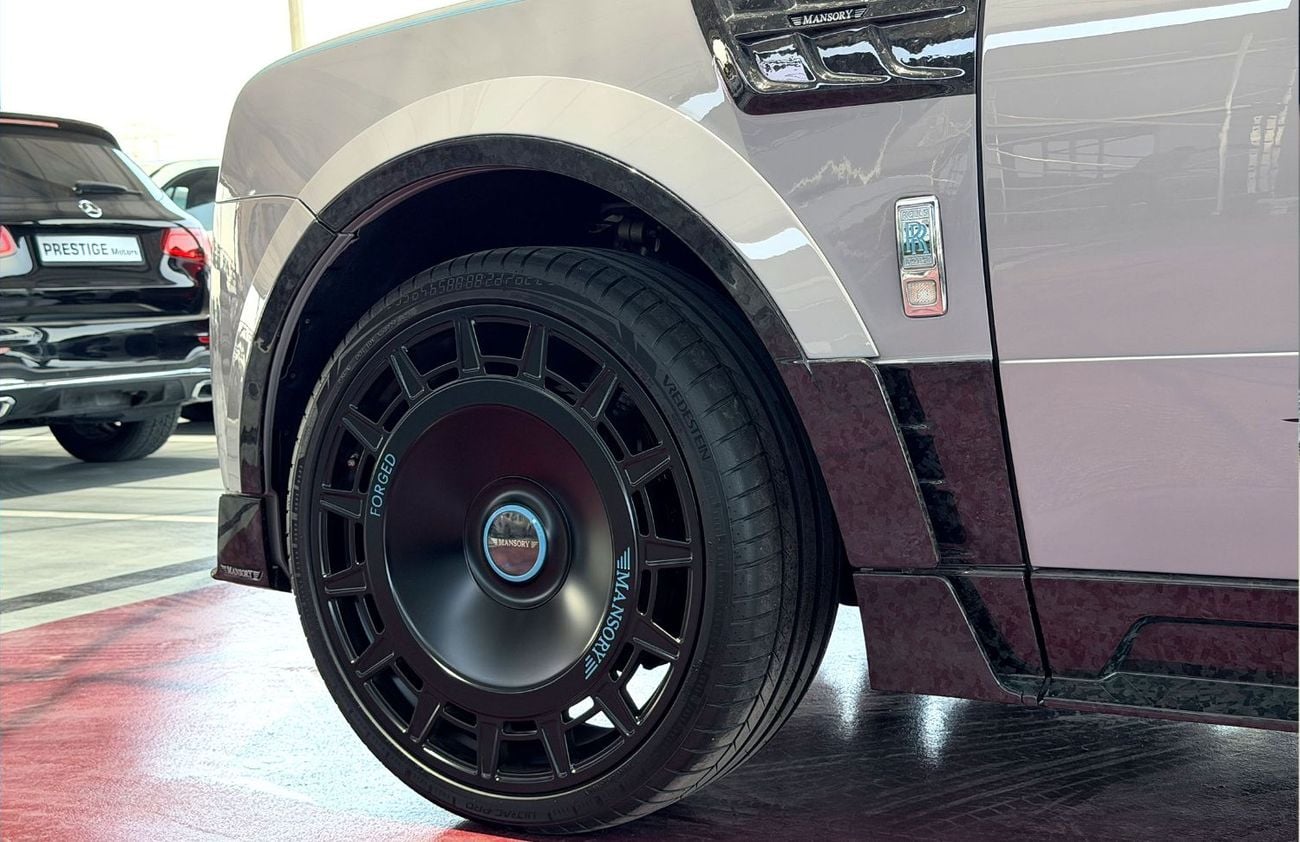 Rolls Royce Cullinan Modified Mansory Bodykit 2025  With full Mansory exhaust system