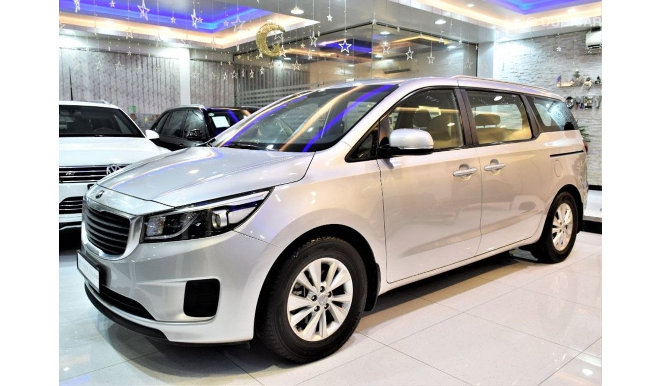 Kia Carnival LOW MILEAGE KIA Grand Carnival 2018 Model!! in Silver Color! GCC Specs