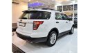 Ford Explorer Std EXCELLENT DEAL for our Ford Explorer ( 2014 Model! ) in White Color! GCC Specs