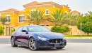 Maserati Ghibli | AED 2,330 Per Month | 0% DP | Exceptional Condition