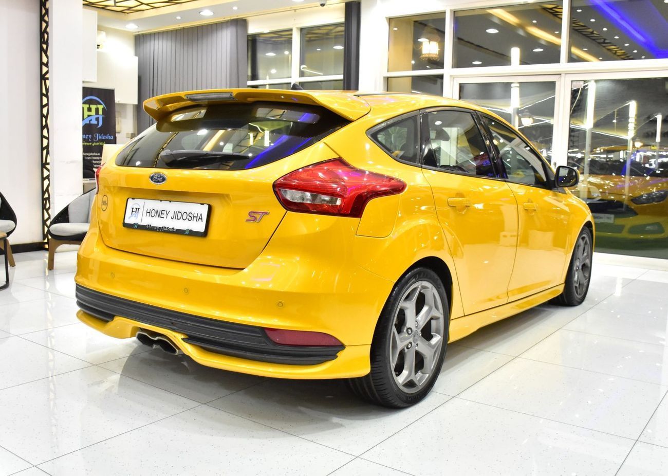 Ford Focus EXCELLENT DEAL for our Ford Focus ST ( 2016 Model ) in Yellow Color GCC Specs