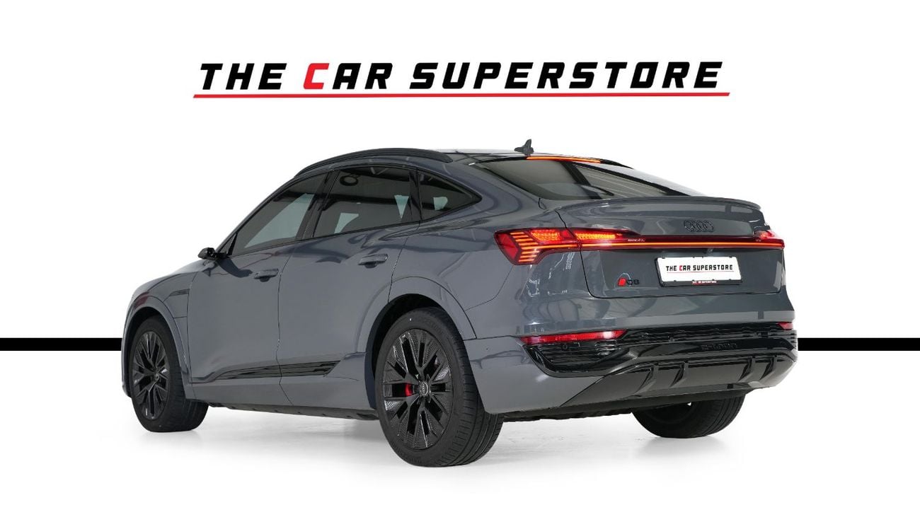Audi Q8 e-tron 55 S-LINE 55 Sportback Coupe-S Line-GCC-Audi Warranty And Service Contract