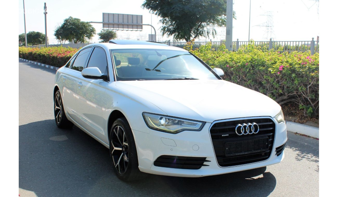 أودي A6 2012/ 2.8L/ V6/ QUATTRO/ GCC/ 100% ORIGINAL PAINT/ 1 YEAR WARRANTY