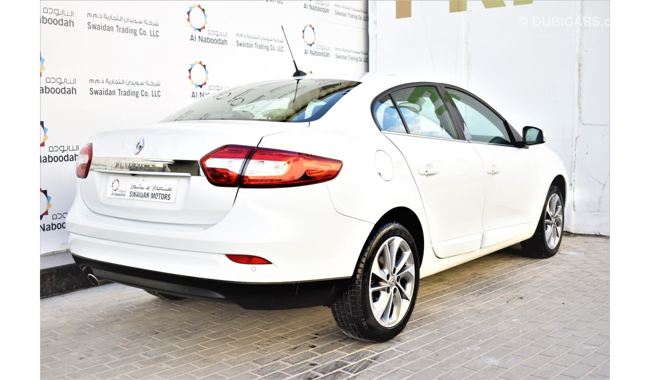 Renault Fluence 2.0L LE 2017 GCC SPECS DEALER WARRANTY