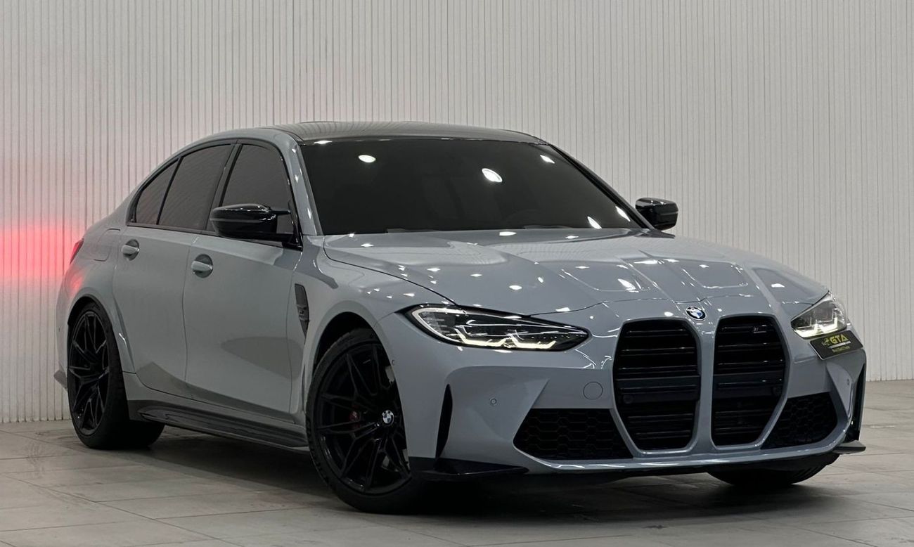BMW M3 2022 BMW M3 Competition XDrive, FEB 2027 BMW Warranty + Service Contract, GCC